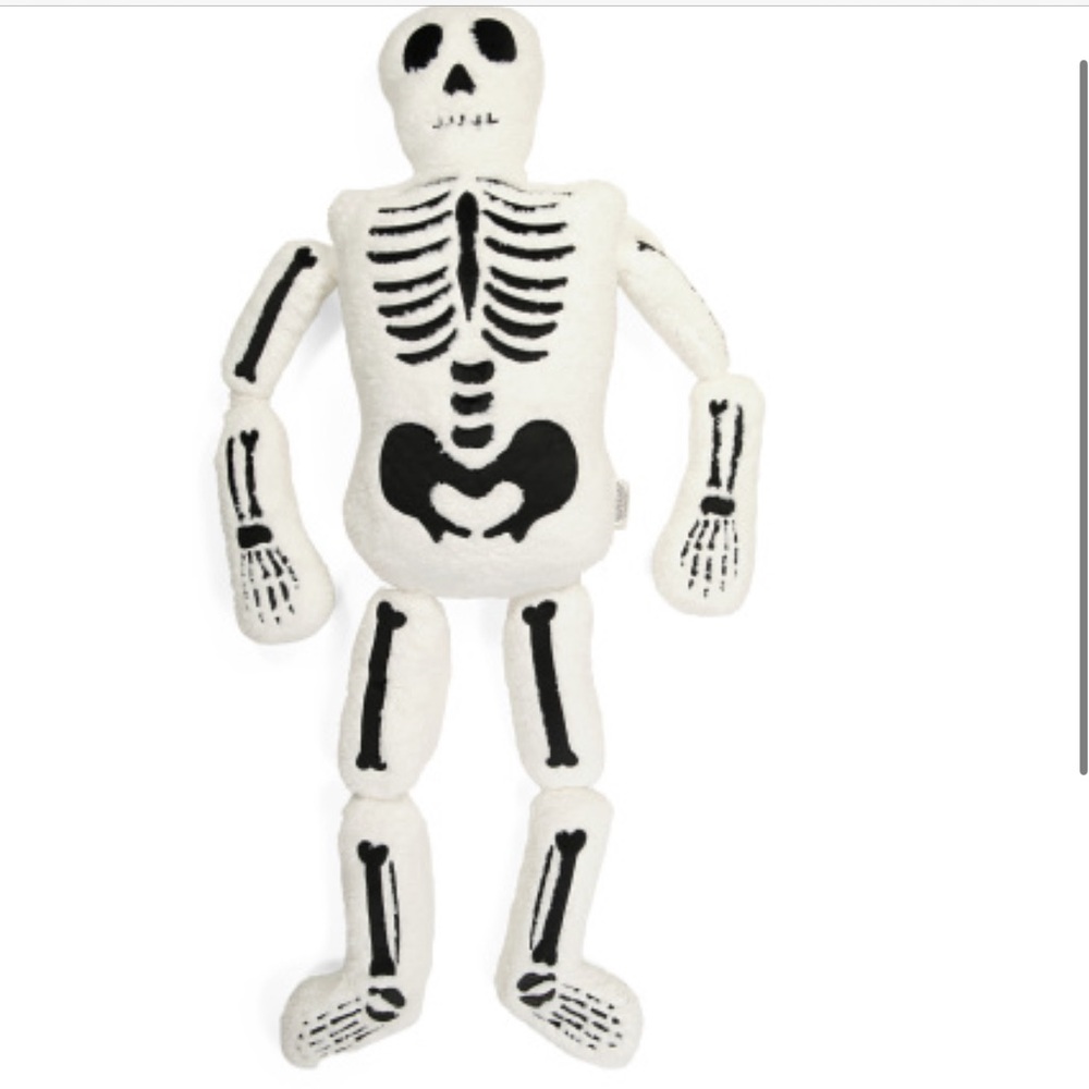 Skeleton Pillow from TJ Maxx and HomeGoods (BRAND NEW)